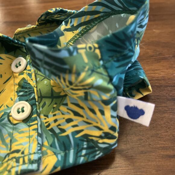 Build-a-Bear Workshop Leaf Shirt Fits Pokemon Grookey (not included) Green Logo - Picture 6 of 7